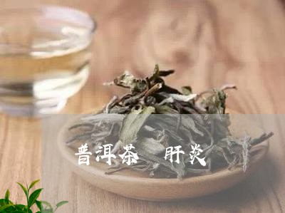 普洱茶 肝炎/2023042805121